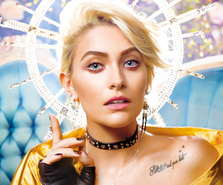 Paris Jackson Proves Shes Bad To the Bone by Tattooing Herself During  Quarantine  Billboard