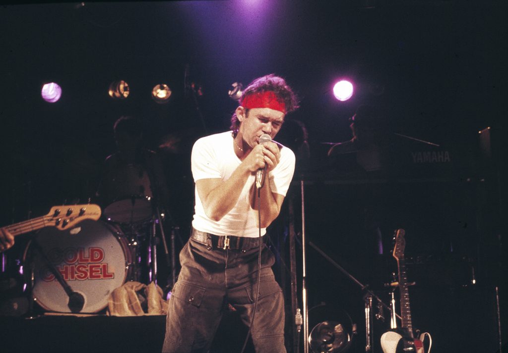 Cold Chisel performing live