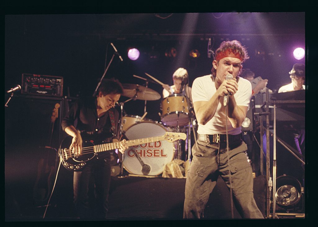 Cold Chisel performing live