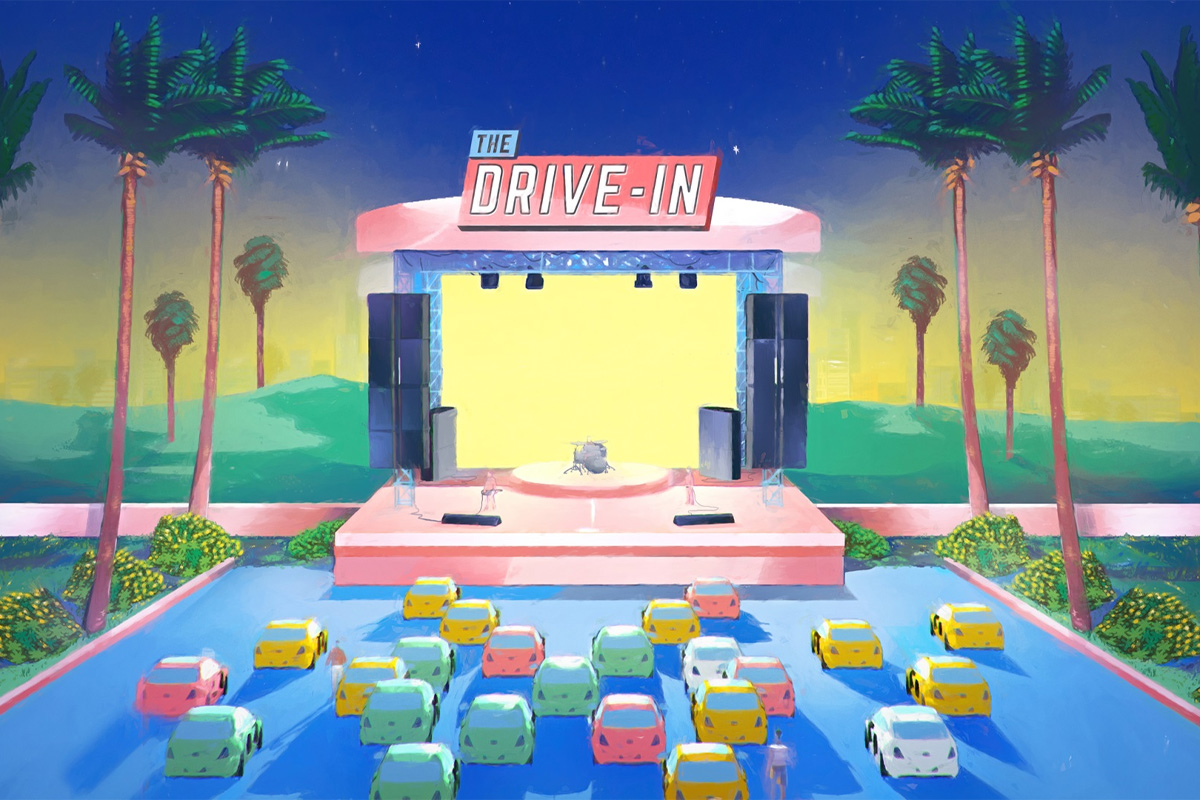 Promo image for The Drive-In series of concerts