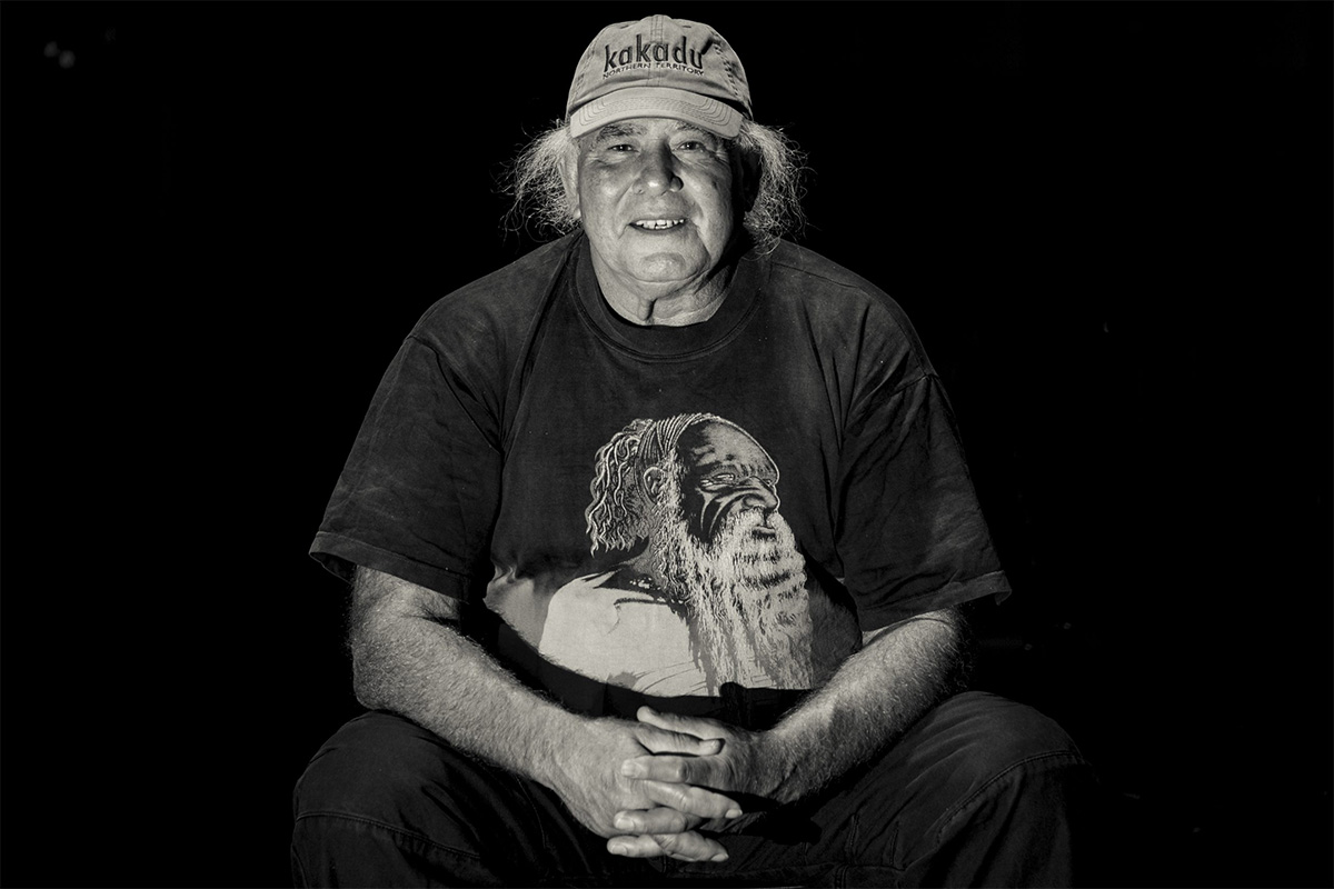 Image of Australian music icon, Kev Carmody