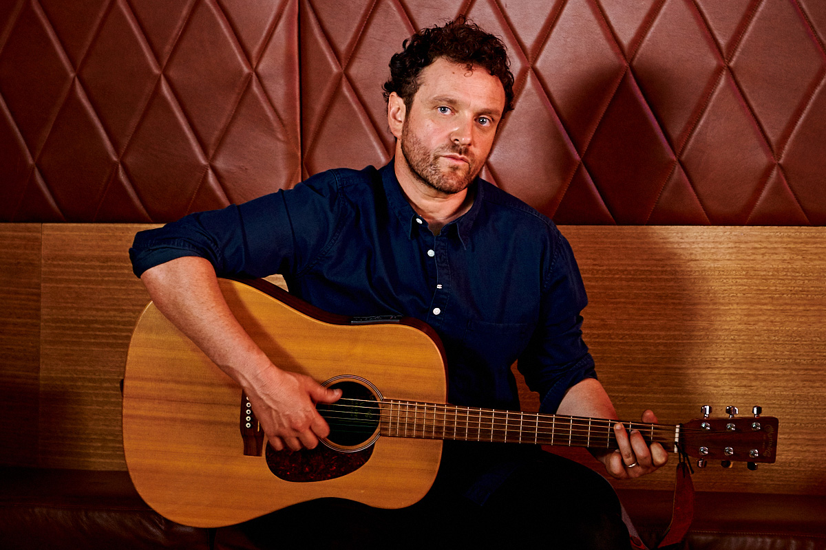 Image of Australian musician Michael Burrows