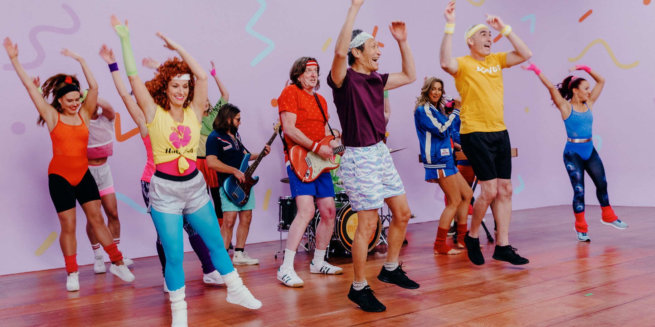 Image of The Soul Movers filming the clip for "Circles Baby"