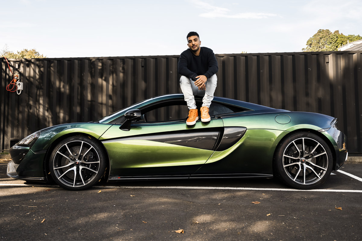 Image of New Zealand musician Lil Mussie