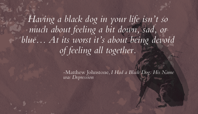 black dog quote from poem
