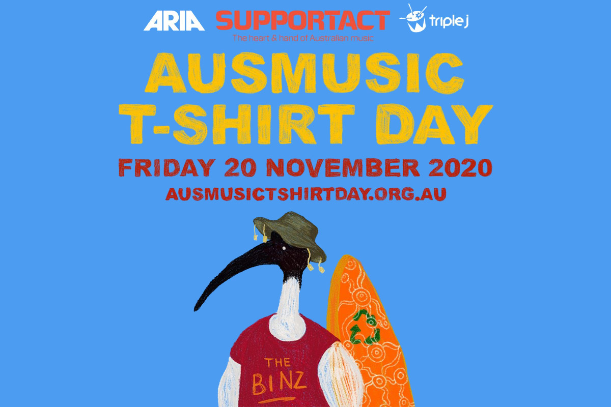 Ausmusic TShirt Day Announces 2020 Event Details