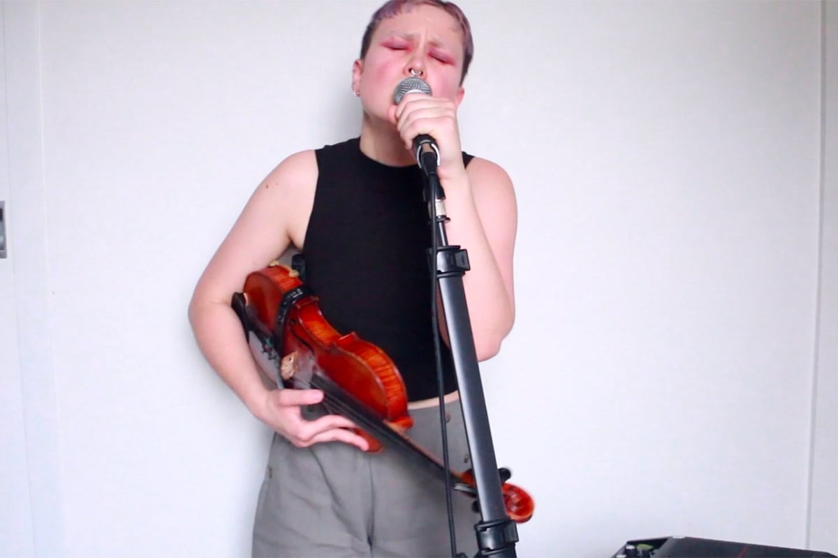 Lupa J performing for 'In My Room'