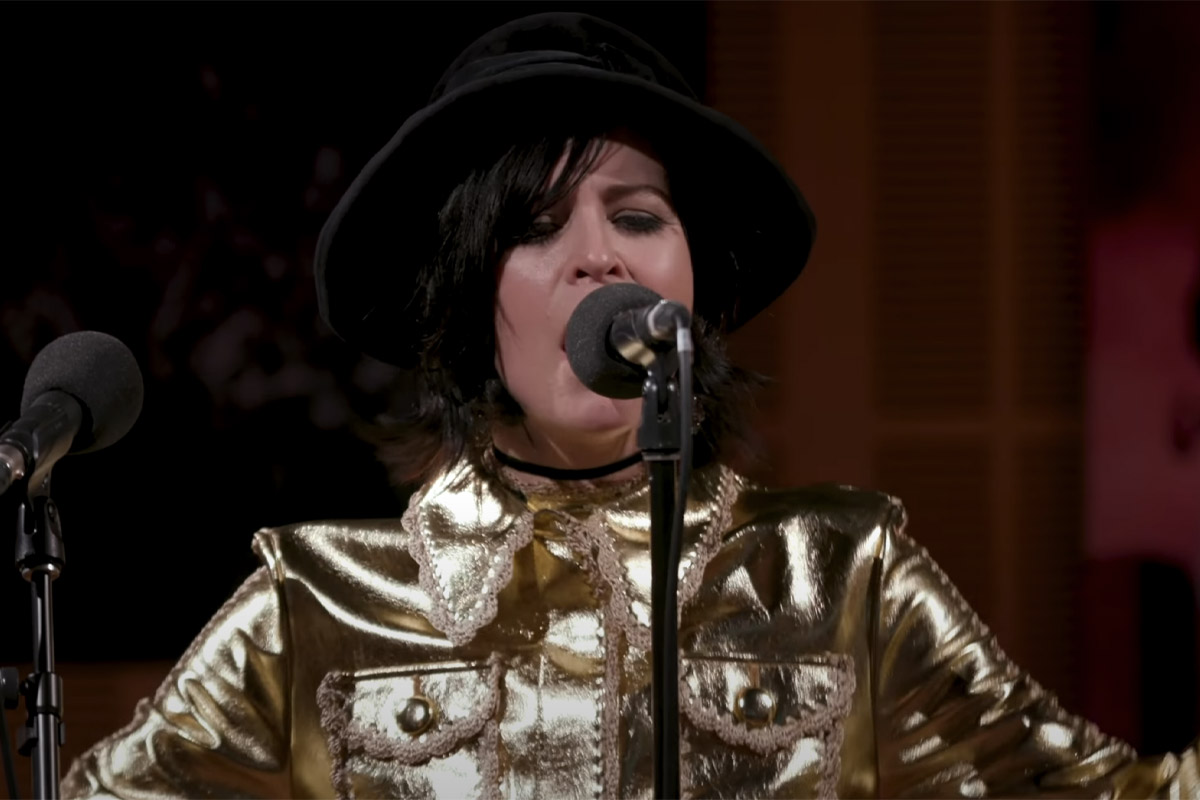 Image of Hayley Mary performing for triple j's Like a Version