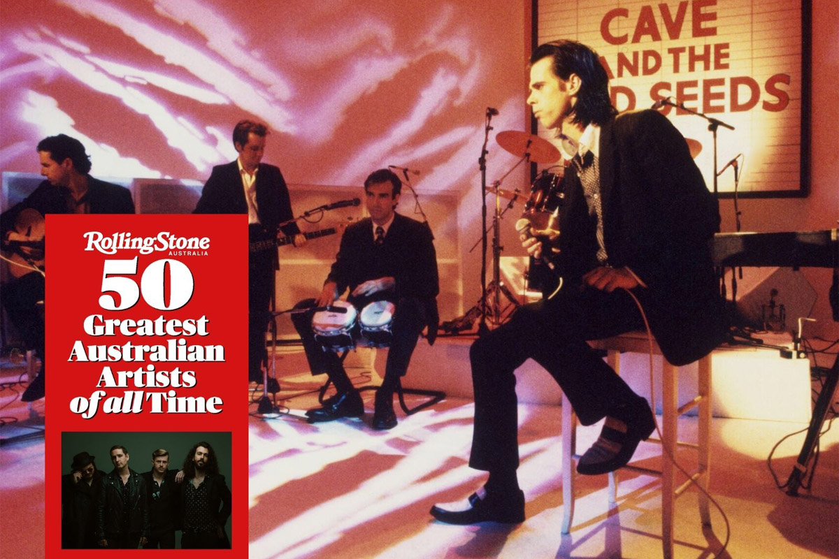 50 Greatest Australian Artists of All Time - Nick Cave And The Bad Seeds