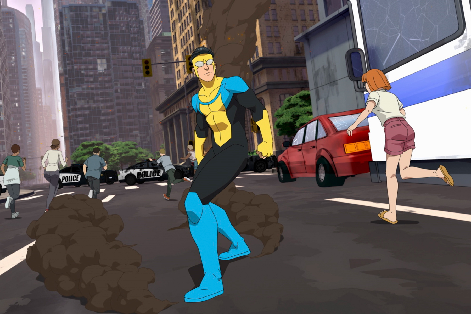 Invincible': A Teen Superhero Tries to Fill His Dad's Boots