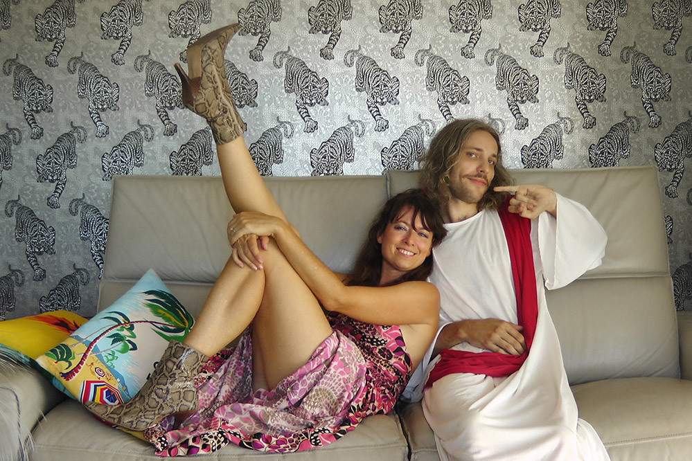 Screenshot from the video of 'I Like It' by Super Massive