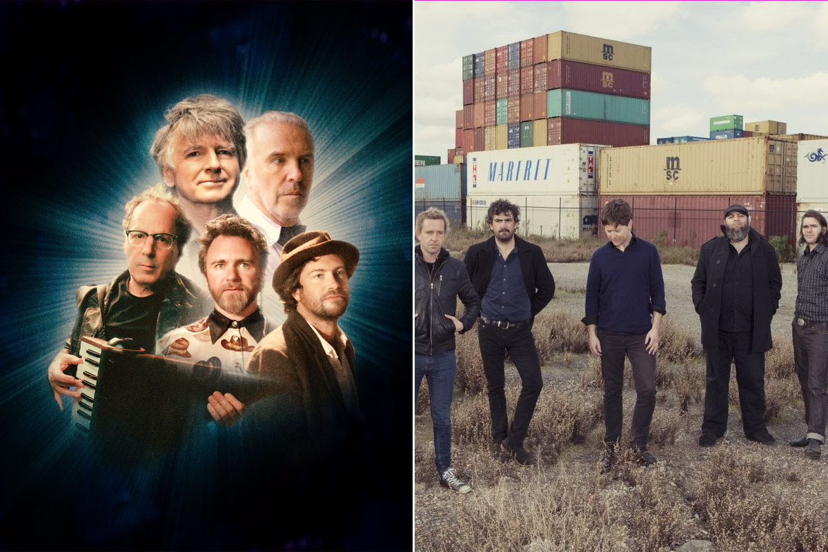 Image of Music from The Home Front performers Crowded House and Augie March