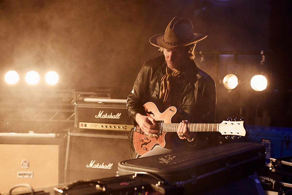 Image of Tim Rogers in the 'Made From Melbourne' documentary