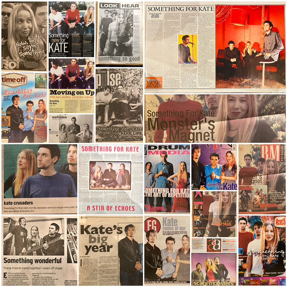Image of Something for Kate press clippings