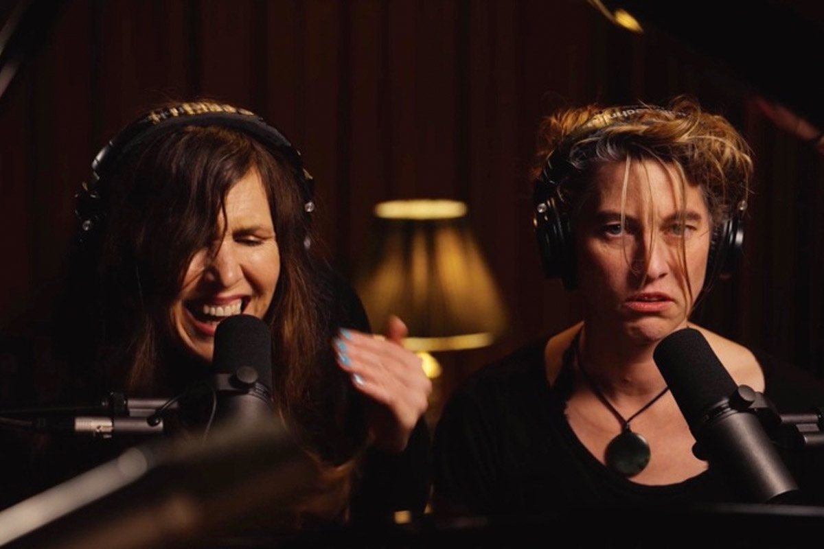 Image of Reb Fountain and Amanda Palmer
