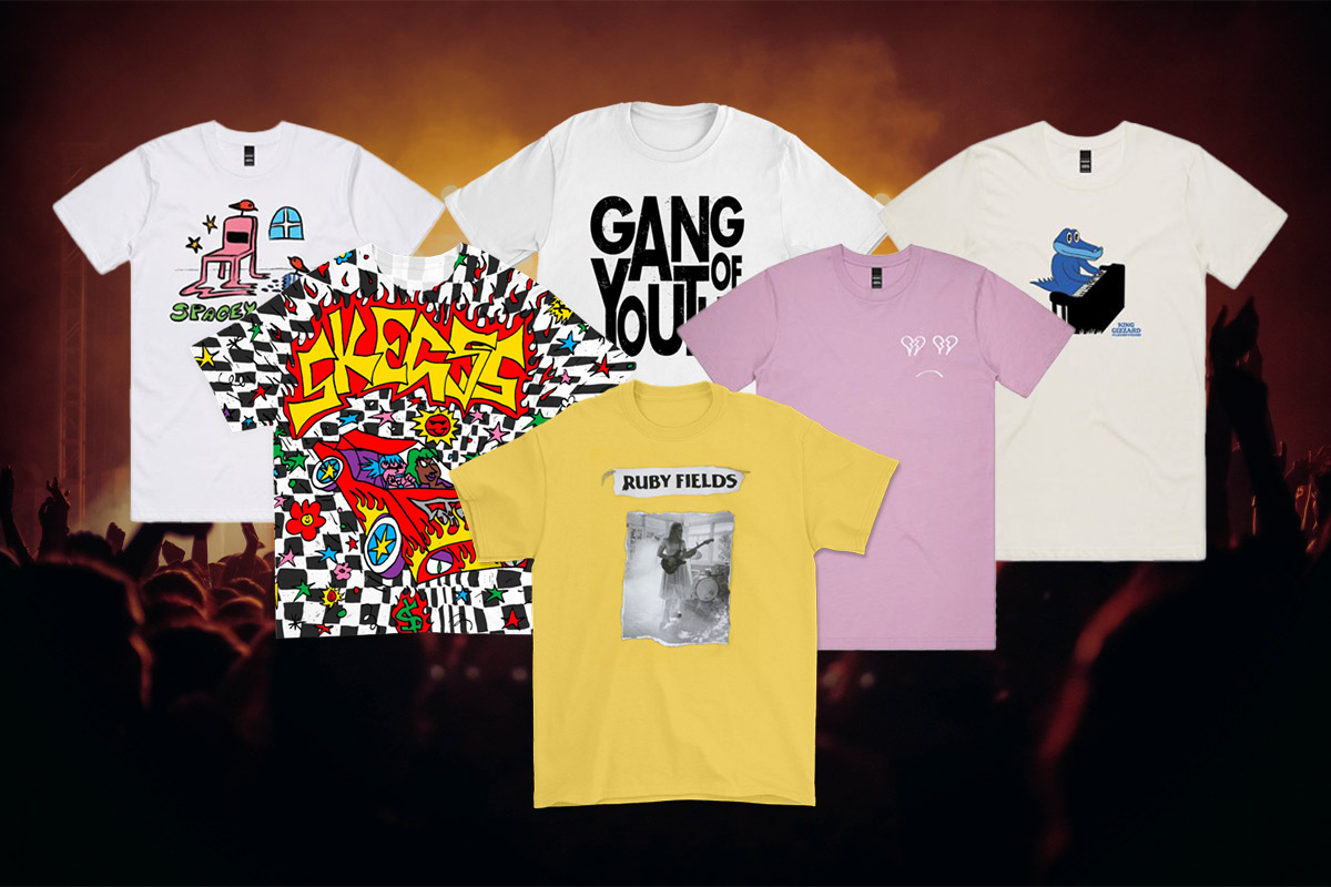 Kit Yourself out With the Band Merch Ahead of Aus Music T-Shirt Day