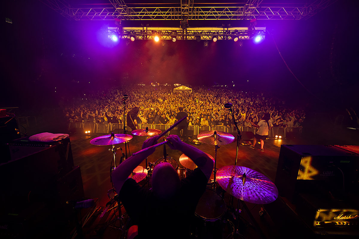Image of Violent Soho performing live